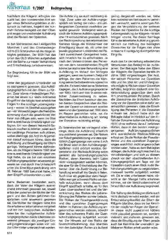 Vorschauseite 2: Aufklärung Minderjähriger