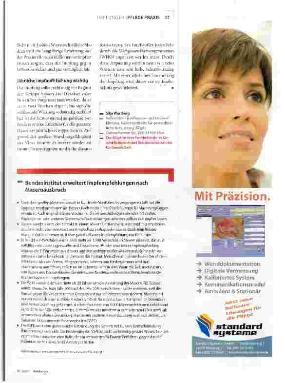 Vorschauseite 2: Impfungen als arbeitsmedizinische Vorsorge