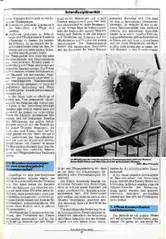 Vorschauseite 2: Wissen und Können austauschen und gewichten Aspekte der interdisziplinären Zusammenarbeit