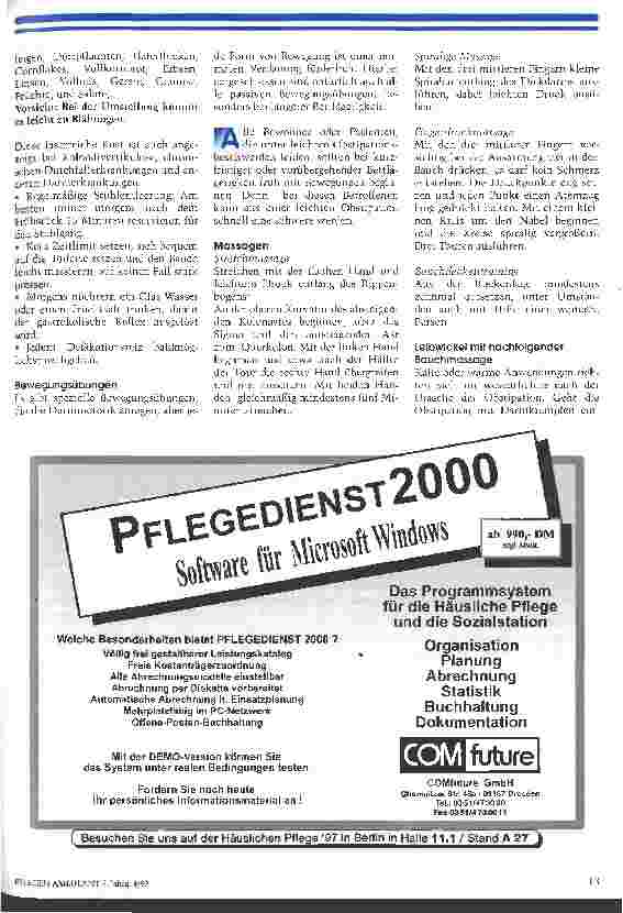 Vorschauseite 4: Wenn das tägliche Geschäft zum Problem wird Ursachen der Obstipation und Vorbeugung bei älteren Menschen