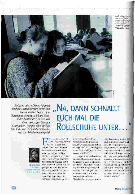 Vorschauseite 1: Na, dann schnallt Euch mal die Rollschuhe unter ...