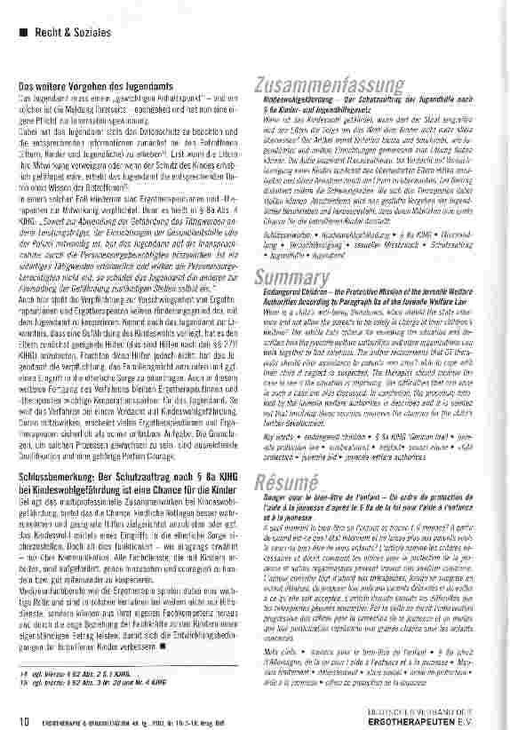 Vorschauseite 6: Kindeswohlgefährdung