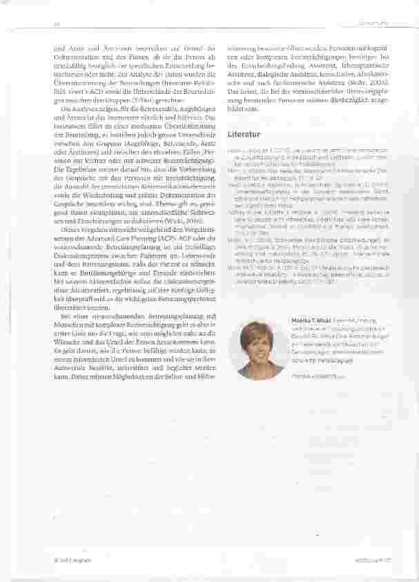 Vorschauseite 3: Selbstbestimmung bis zum Lebensende, auch mit kognitiven Beeinträchtigungen