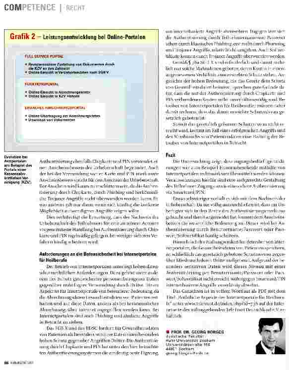 Vorschauseite 3: Rechtliche Aspekte der Internetportale für Heilberufler