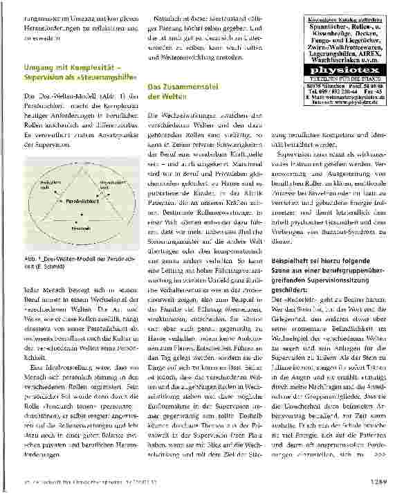 Vorschauseite 2: Supervision - verschenkte Zeit oder sinnvolle Investition?