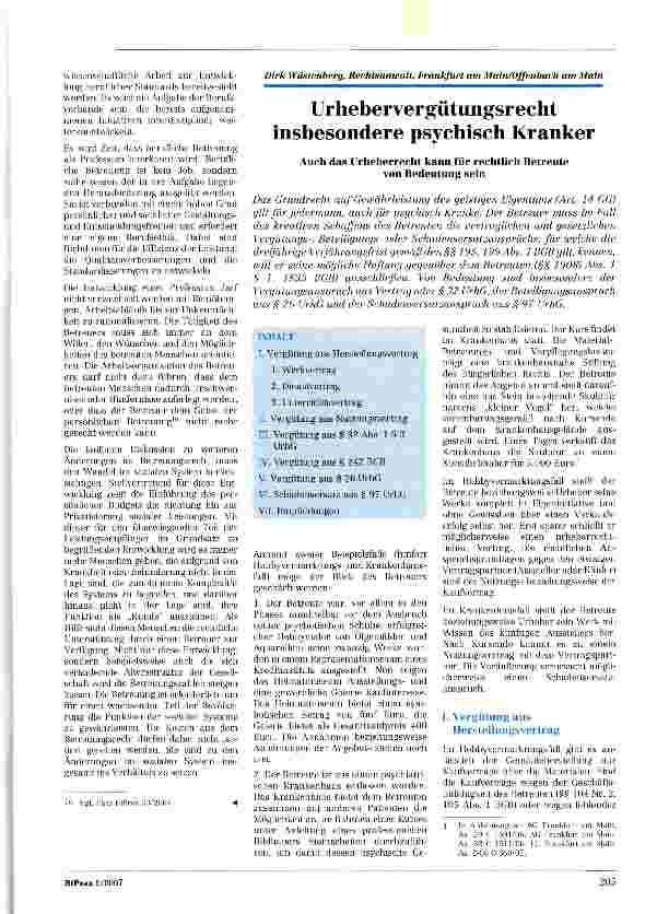 Vorschauseite 5: 15 Jahre Betreuungsrecht -Berufsbetreuung vom Pionier zur Professionalisierung