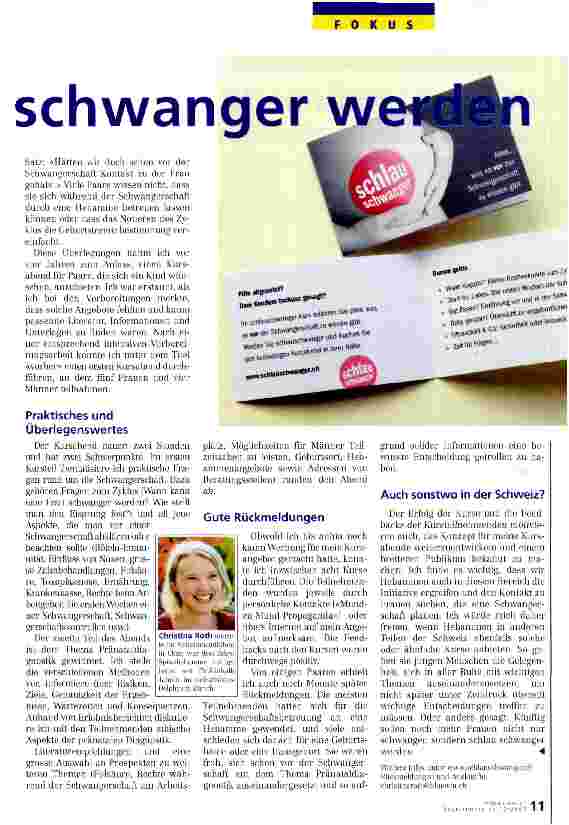 Vorschauseite 2: Schlau Schwanger werden