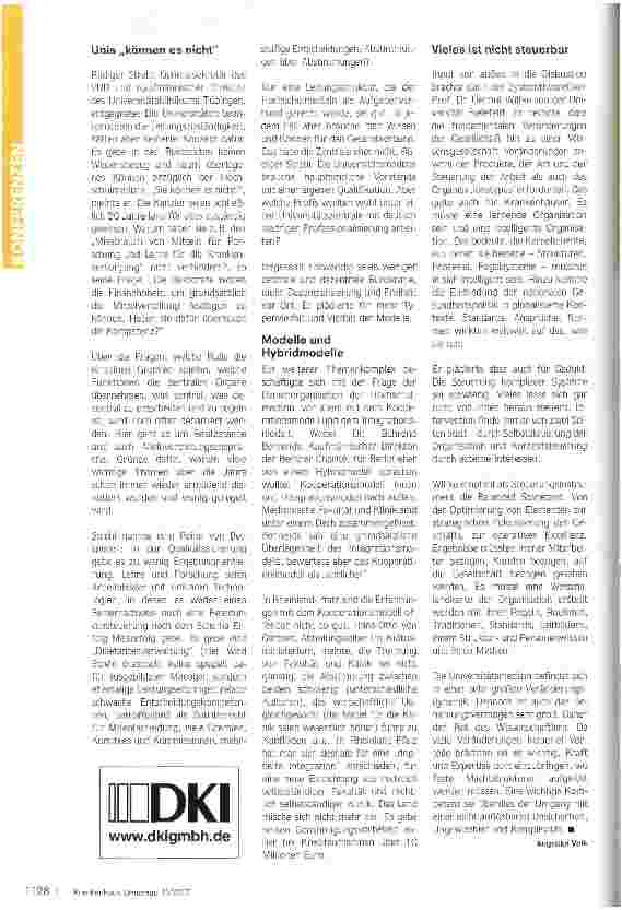 Vorschauseite 2: Die Steuerung komplexer Systeme ist schwierig