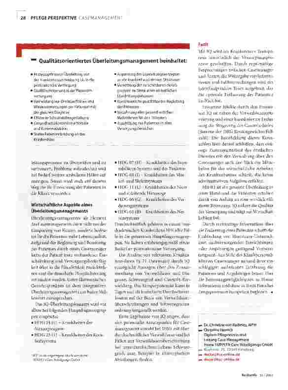 Vorschauseite 3: Überleitungsprozesse optimieren