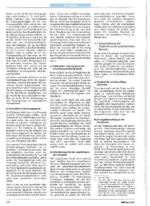 Vorschauseite 3: Revision Erwachsenenschutz -wo stehen wir?