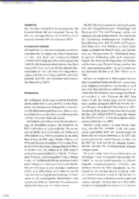 Vorschauseite 6: Den Gang zuverlässig beurteilen