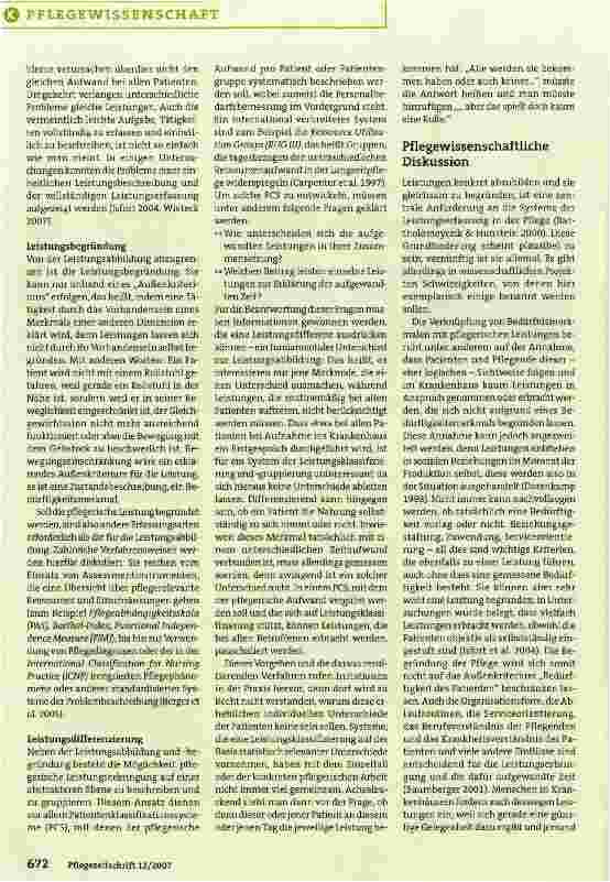 Vorschauseite 2: Patientenklassifikationssysteme