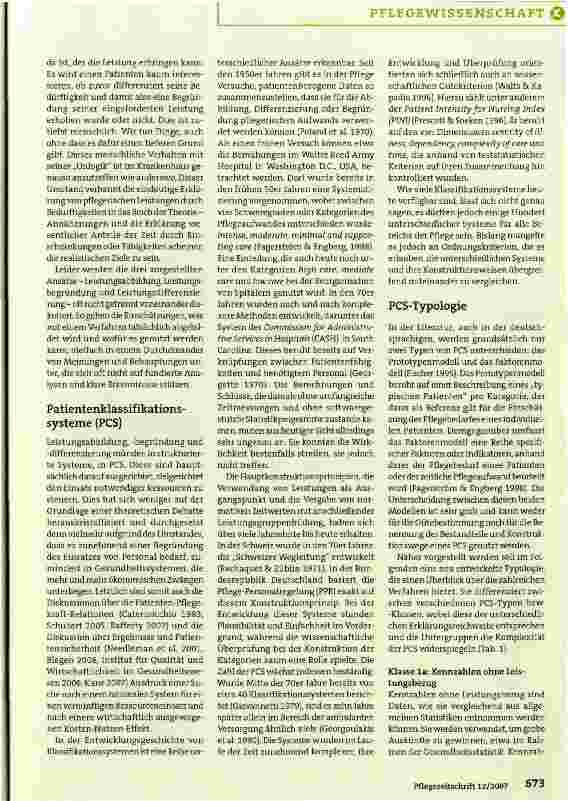 Vorschauseite 3: Patientenklassifikationssysteme