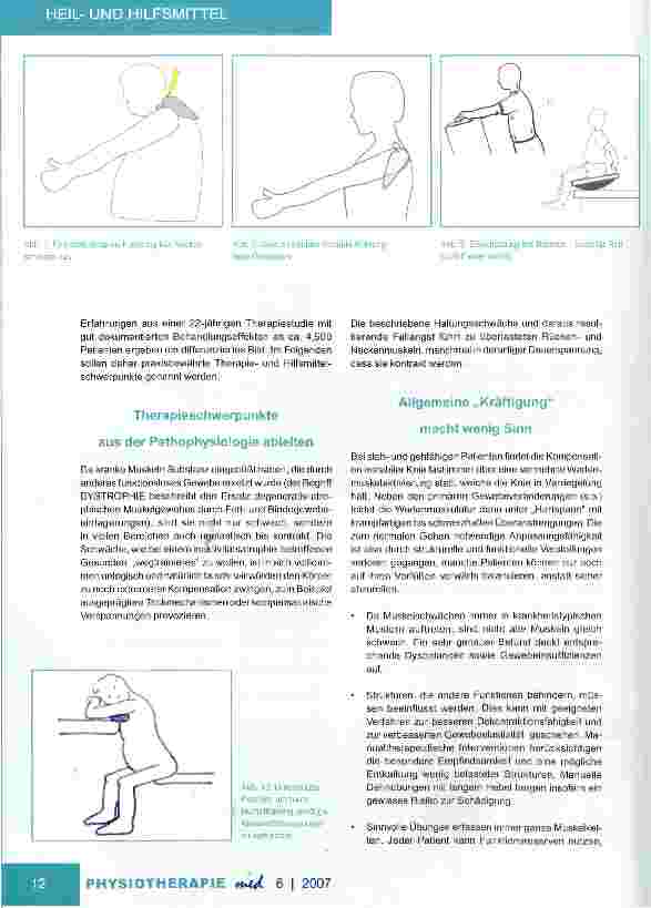 Vorschauseite 4: Physiotherapie und Hilfsmittelversorgung bei Muskelschwund