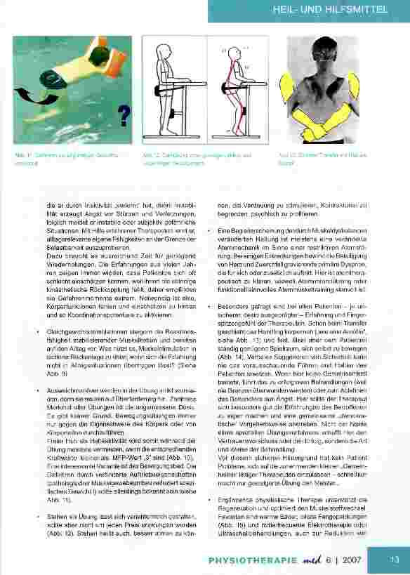 Vorschauseite 5: Physiotherapie und Hilfsmittelversorgung bei Muskelschwund