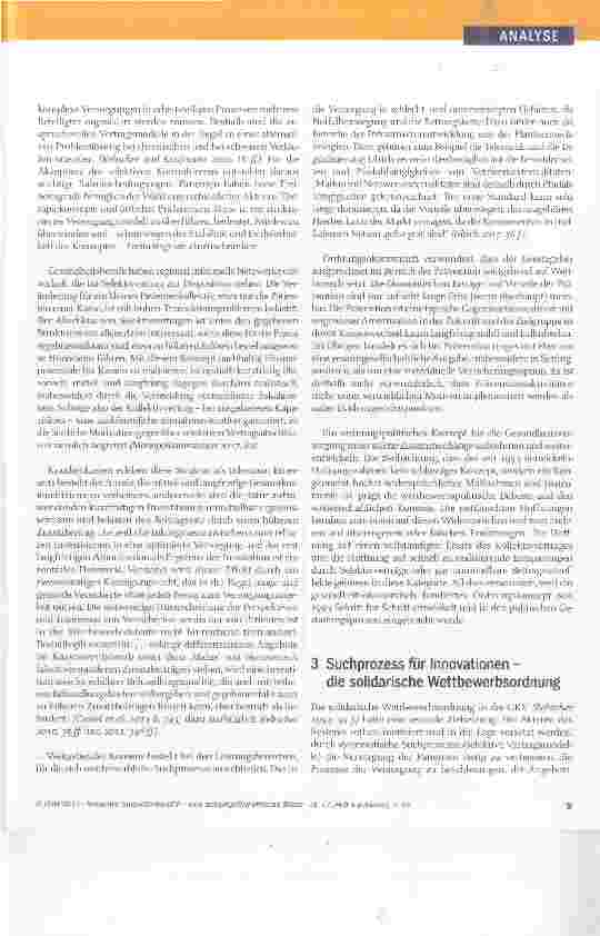 Vorschauseite 3: Innovationspolitik - eine ordnungsökonomische Skizze