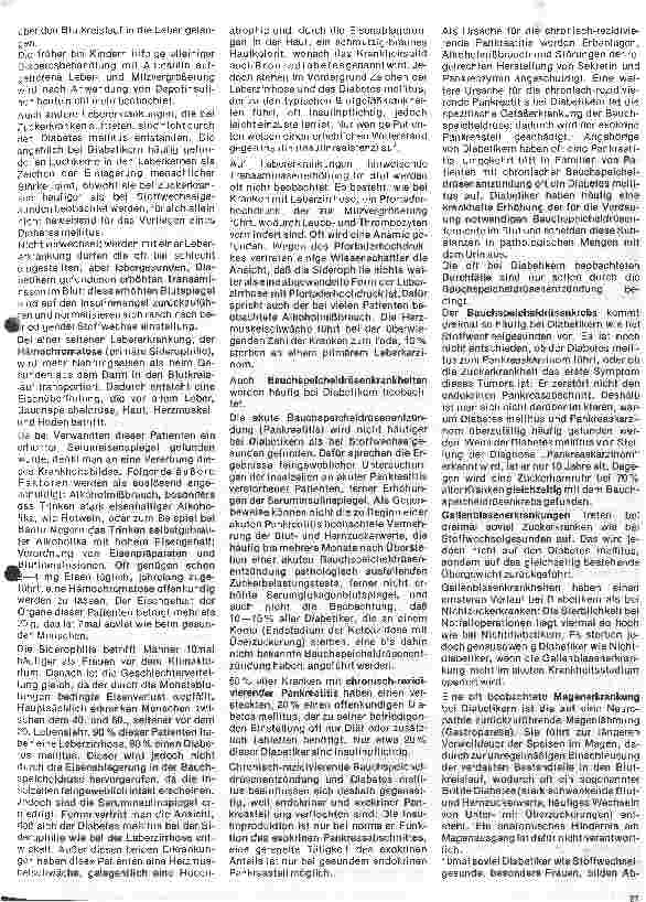 Vorschauseite 2: Diabetes mellitus 24. Folge : Diabethes mellitus u. andere Erkrankungen- 3. Diabetes mellitus und Magen-Krankheiten