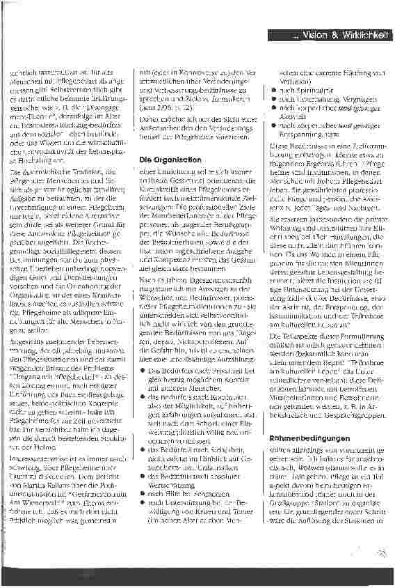 Vorschauseite 2: Lebensraum Pflegeheim