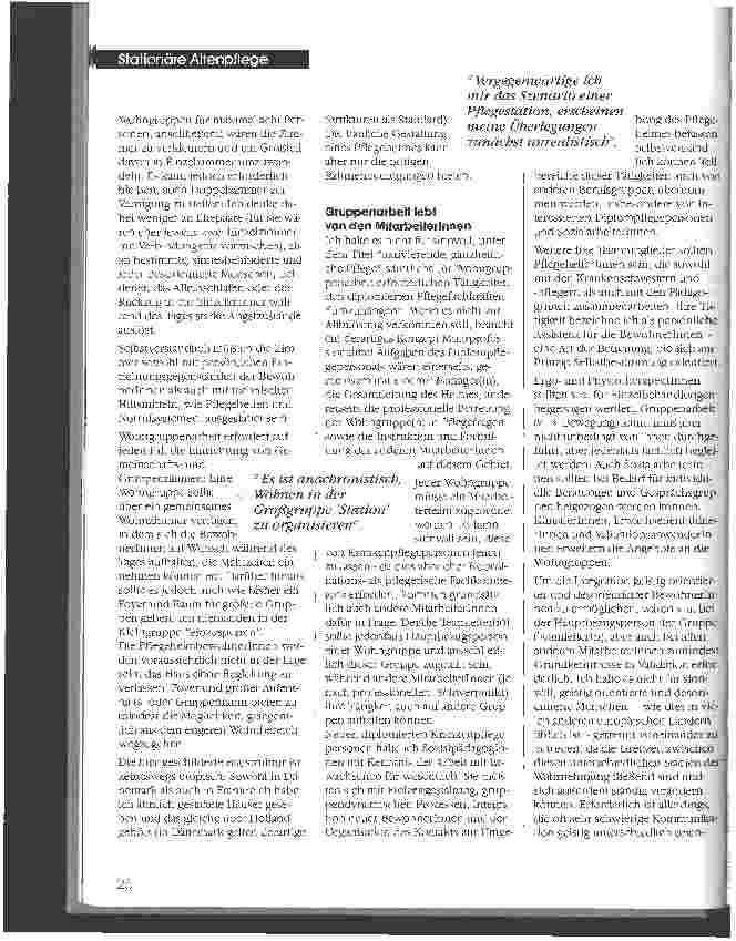 Vorschauseite 3: Lebensraum Pflegeheim