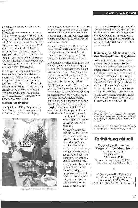 Vorschauseite 4: Lebensraum Pflegeheim