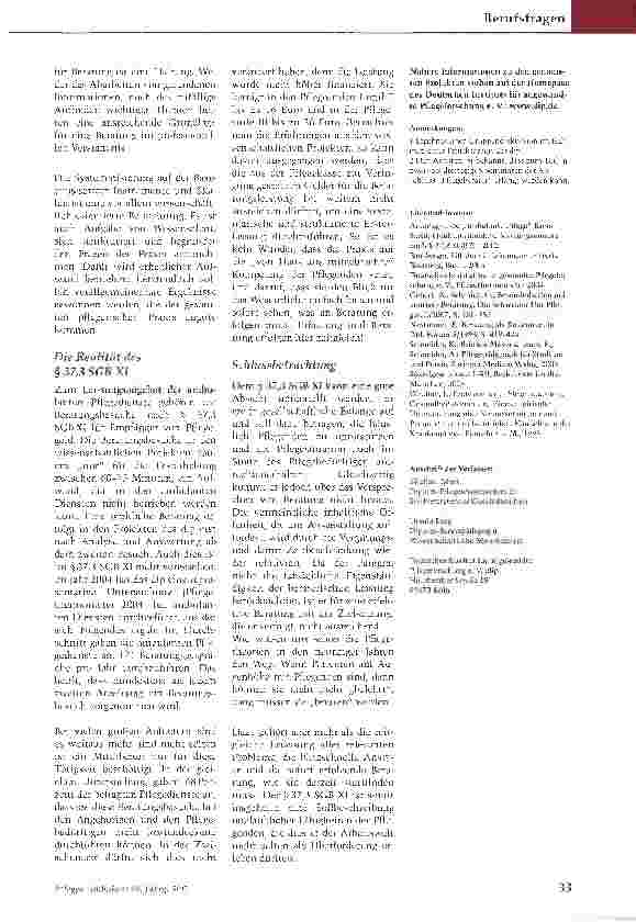 Vorschauseite 3: Beratungsgespräche in der Pflege