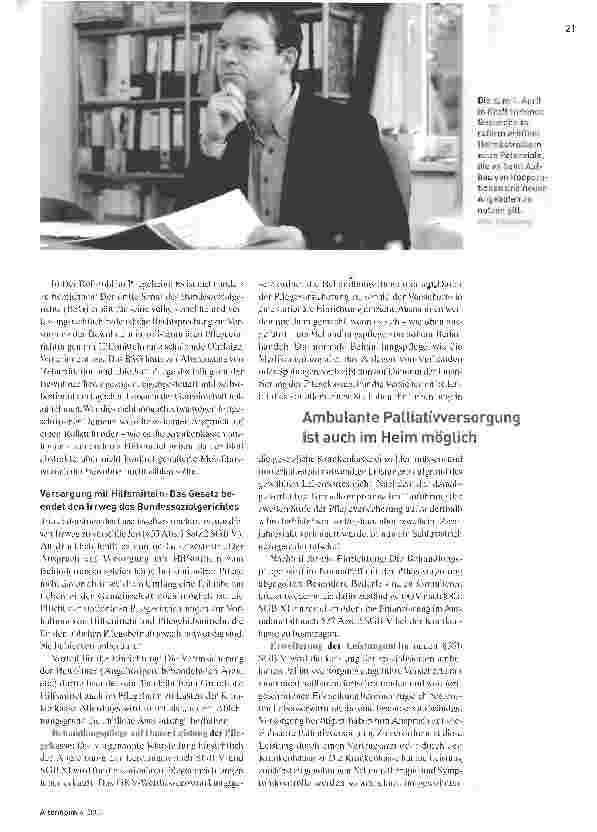 Vorschauseite 2: Neues Gesetz, neue Chancen