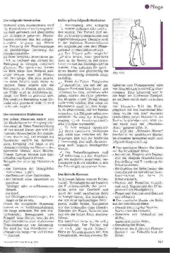 Vorschauseite 3: Leitfaden für die Pflege von Hemiplegiepatienten nach dem Bobath-Konzept 1. Teil