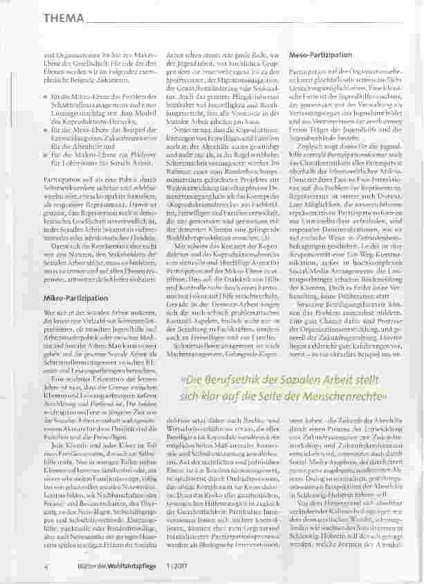 Vorschauseite 2: Partizipation in der Sozialen Arbeit