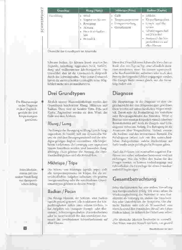Vorschauseite 3: Tibetische Medizin