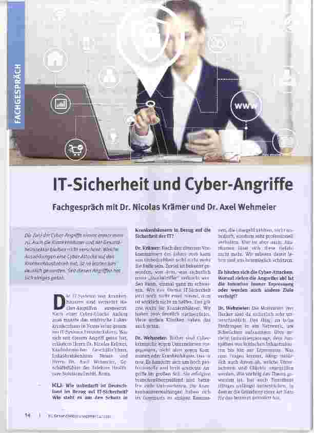 Vorschauseite 1: IT-Sicherheit und Cyber-Angriffe