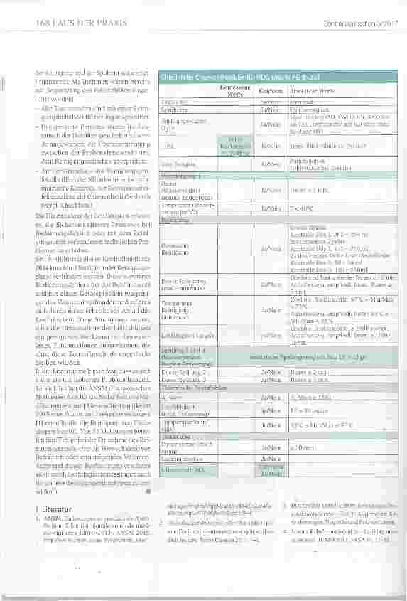 Vorschauseite 5: Einführung einer Kontrolle des Reinigungsprozesses durch Leitfähigkeitsmessung