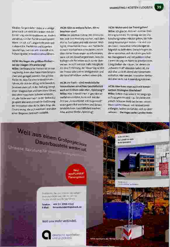 Vorschauseite 2: Geschäftsfeld oder „Spielzeug“?