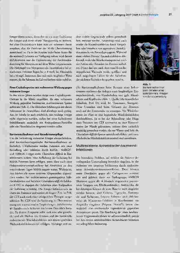Vorschauseite 4: Multiresistente Erreger: Präventive und therapeutische Strategien bei kritisch kranken Patienten