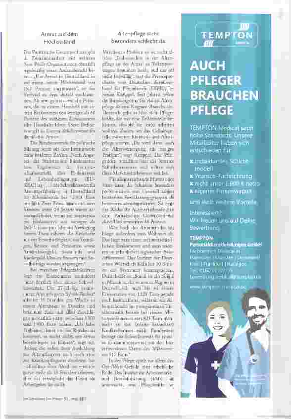 Vorschauseite 3: Weil Pflege es wert ist