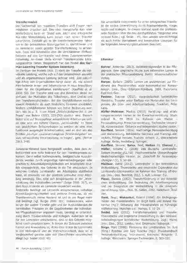 Vorschauseite 3: Lerntransfer zur Fehlerreduzierung nutzen