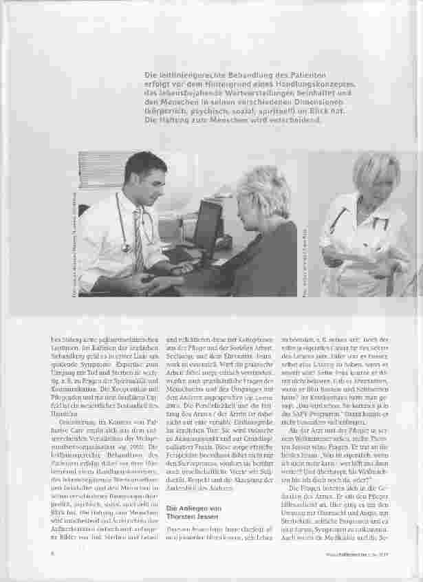 Vorschauseite 3: Der Allgemeinund Hausarzt als Palliativmediziner und Partner in Palliative Care