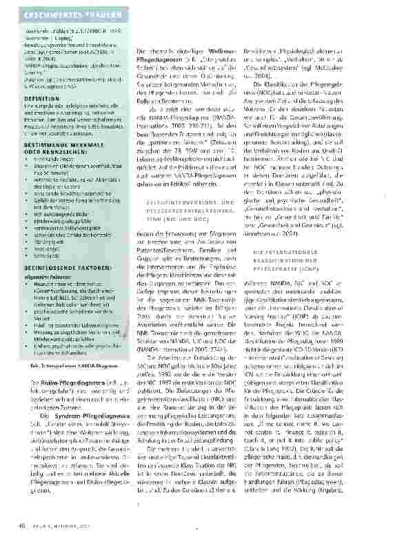 Vorschauseite 4: SEGEN ODER FLUCH FÜR DIE PFLEGE?