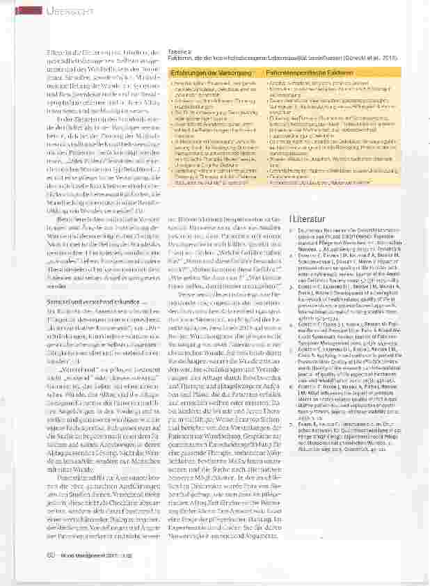 Vorschauseite 3: Der Expertenstandard „Pflege von Menschen mit chronischen Wunden“ Die pflegerische Haltung mit Fokus auf Menschen mit Dekubitus