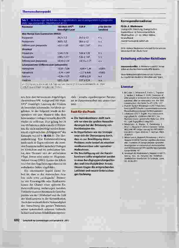 Vorschauseite 4: Harninkontinenz 2017