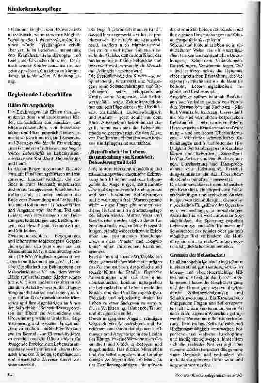 Vorschauseite 3: Chronisch kranke Kinder - keine Kinder mehr? Kindsein im Lebenszusammenhang von Krankheit, Behinderung, Leid