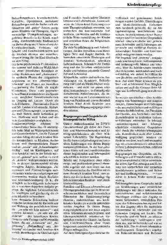 Vorschauseite 4: Chronisch kranke Kinder - keine Kinder mehr? Kindsein im Lebenszusammenhang von Krankheit, Behinderung, Leid
