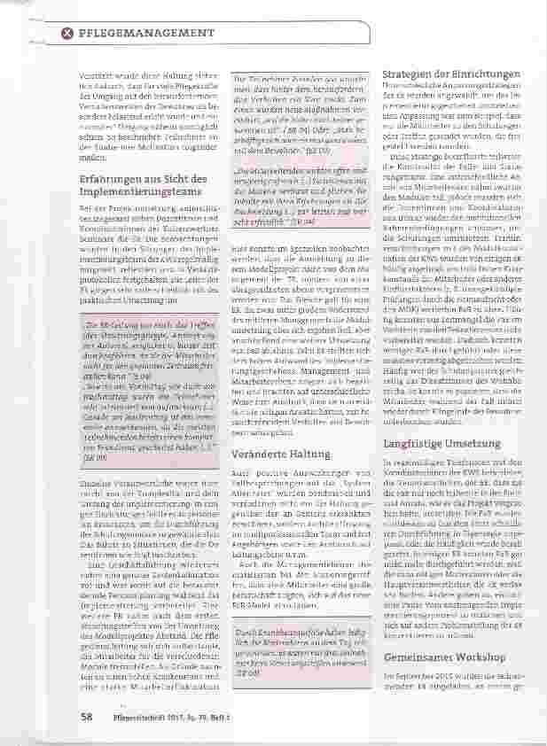 Vorschauseite 3: Bessere Pflege für Demenzkranke?