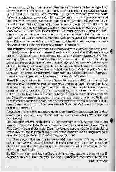 Vorschauseite 3: EDV in der Krankenpflege