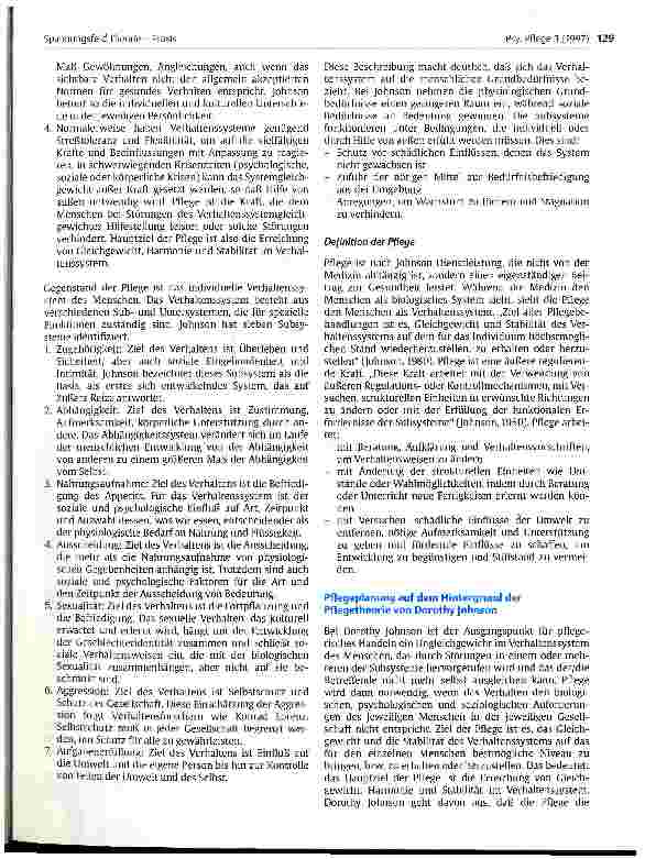 Vorschauseite 2: Spannungsfeld Theorie - Praxis (Teil 2) Umsetzung von Pflegeplanung nach zwei verschiedenen Theorien