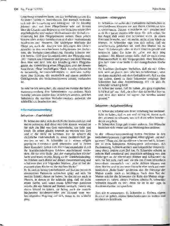 Vorschauseite 3: Spannungsfeld Theorie - Praxis (Teil 2) Umsetzung von Pflegeplanung nach zwei verschiedenen Theorien
