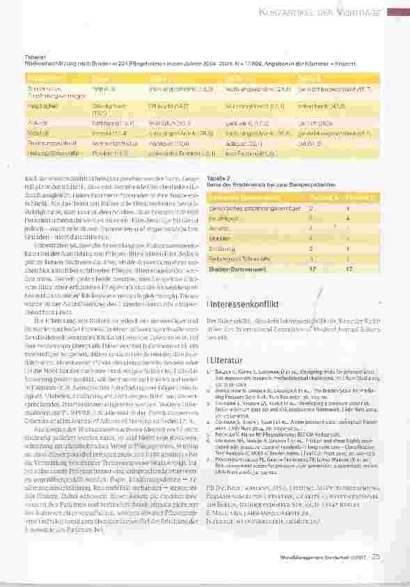 Vorschauseite 2: Dekubitus Risikoassessment Ein verführerischer Freund