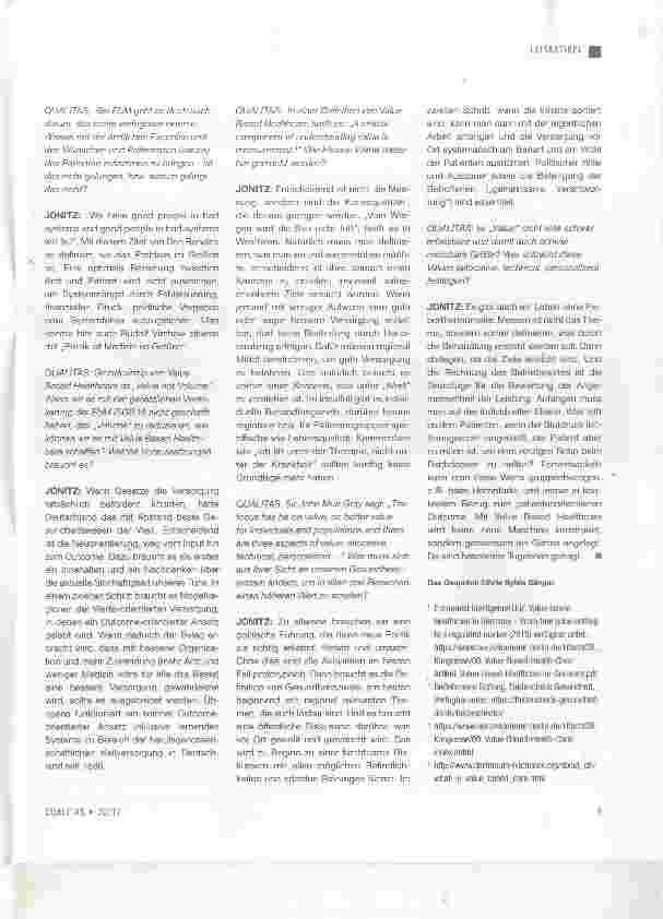 Vorschauseite 2: Value not Volume