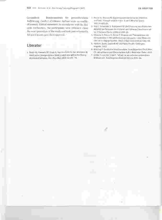 Vorschauseite 4: Das AlltagsTrainingsProgramm (ATP)