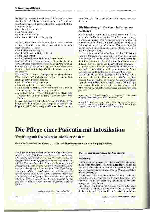 Vorschauseite 3: Zentrale Patientenrufanlage und Notrufsystem im Krankenhaus