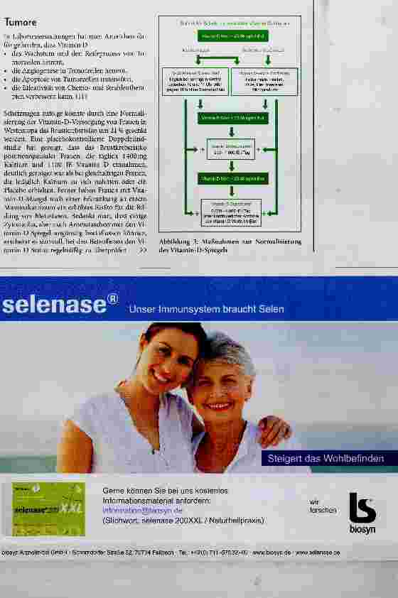 Vorschauseite 5: Vitamin D - nicht nur zur Osteoporoseprophylaxe